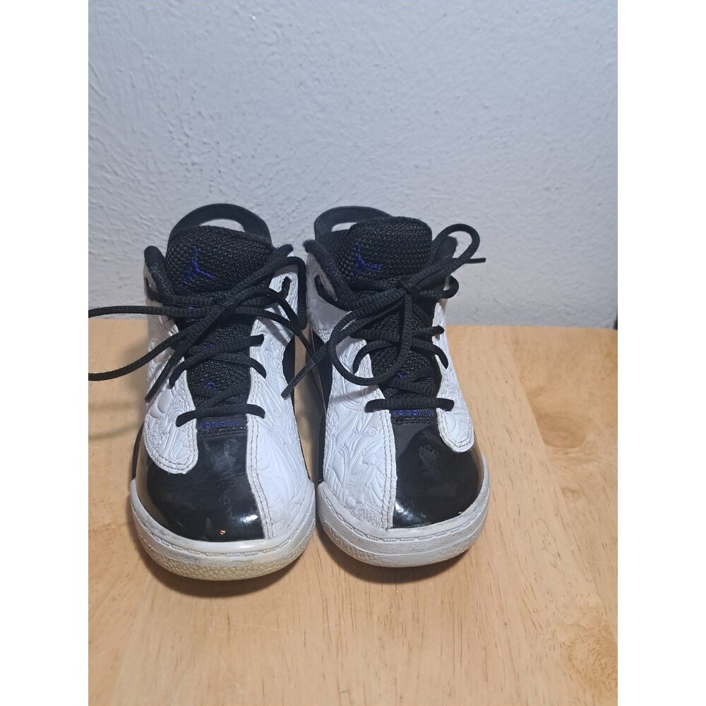 Nike Air Jordan Dub Zero TD 311072-106 9C Toddler Space Jam Concord Black White